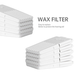 Widex Branded Wax Guards Suitable for most Widex, Phonak and Unitron hearing aid