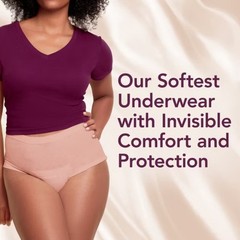 Depend Silhouette Incontinence & Postpartum Underwear for Women – M – Pink -22ct