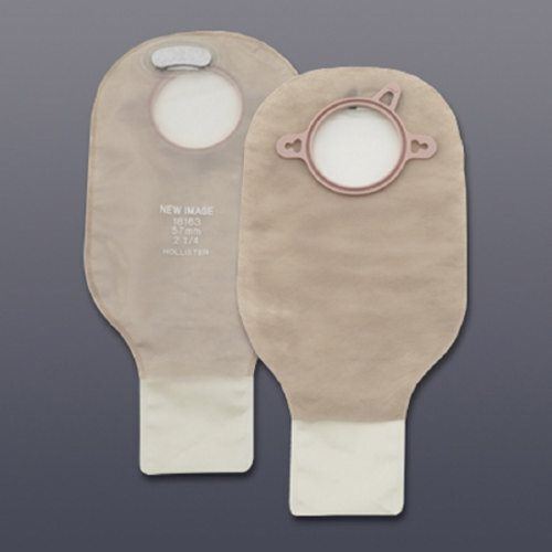 Filtered Ostomy Pouch New Image Two-Piece System 12 Inch Length Drainable Count