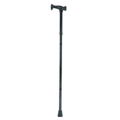 Folding Cane Adjustable Lightweight Aluminum Ergonomic Handle Black Unisex Case