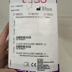 DJO Global Procare Clinic Shoulder Immobilizer Large 79-84017 Black New Open Box
