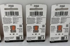 CVS Max Size 13 Hearing Aid 8 Batteries /Pack X 6 Exp 10 & 11 2027 CV13H8XMC NIB
