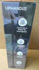 UPHANDLE Walking Cane Free Standing Supports up to 300lbs, Adjustable Height