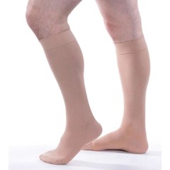 Allegro Compression Knee Highs CT, XXX-Large 20-30mmHg (Beige)