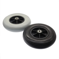 1 Pair 8inch 200×50 8×2 Rear Caster Wheels Assembly for Jazzy / Jet Wheelchairs