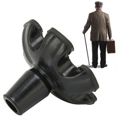 Hot Sale Walking for cane Tip Tripod Nonslip 19mm Crutch Tips Reduce Fatigue