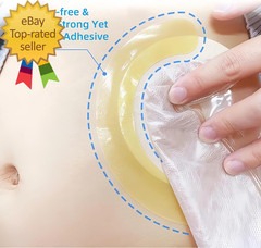 10 Pcs Elastic Colostomy Barrier Strips | Medical Grade Hydrocolloid Waterproof