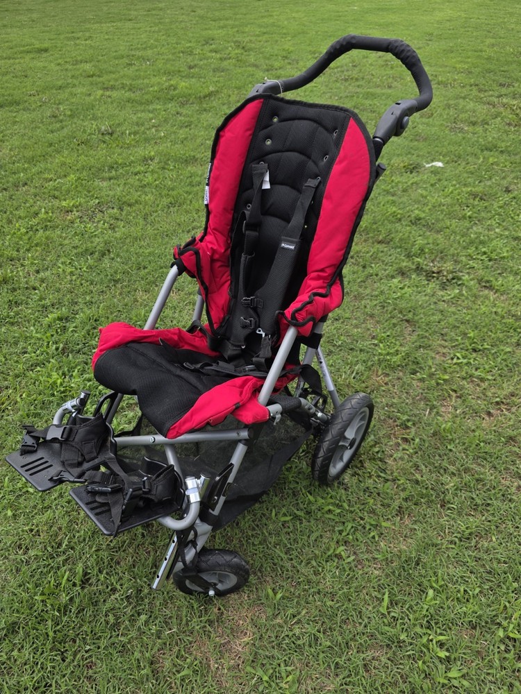 VGUC Etac Convaid Cruiser CX – 14 Special Needs Stroller Wheelchair Red & Black