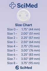 Silicone Premium Vaginal Pessary Ring with Support | FDA Approved | Sizes 0-8 |