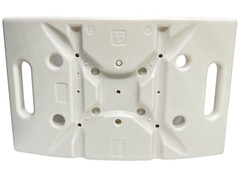 Replacement Shower Stool Seat Only – White – Rectangular