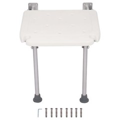 Folding Shower Seat for Shower Chair Bench Wall Safety Mounted Bathroom Bathtub