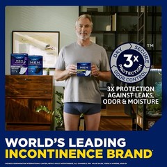 TENA Incontinence Guards for Men Maximum Absorbency 96 Ct