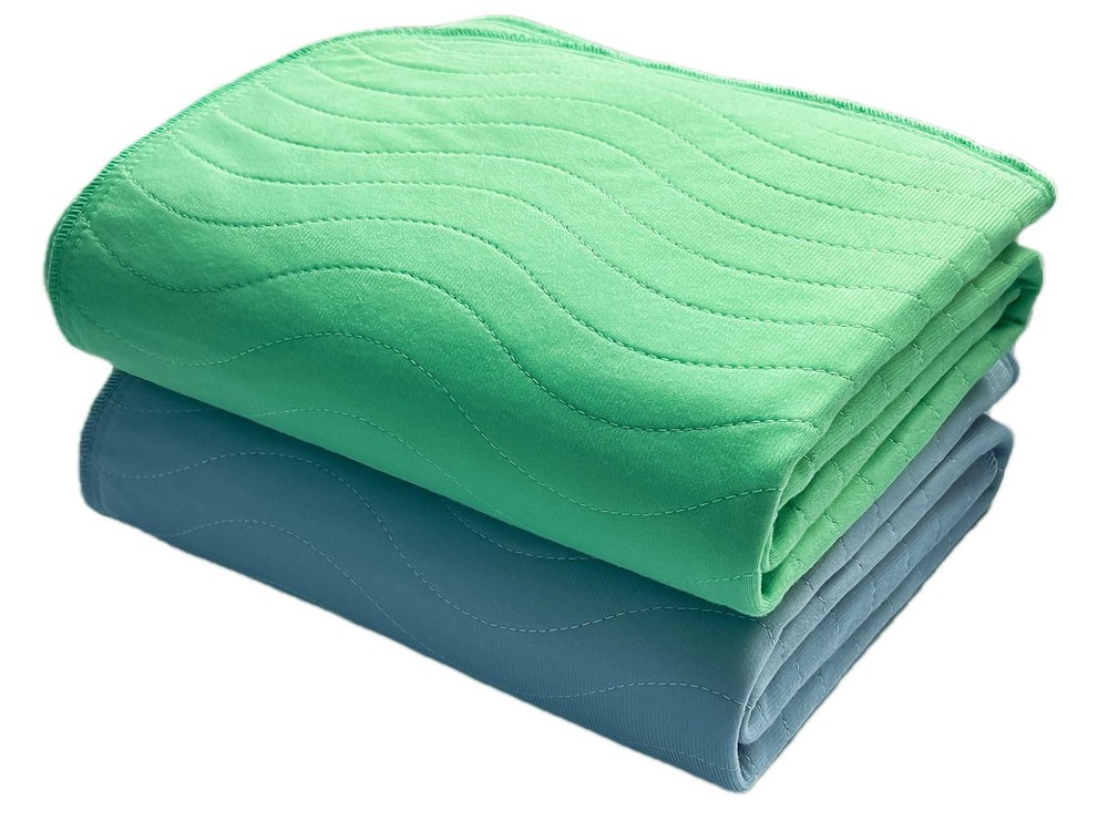 2 PCS 18×24 Inch Soft Mattress Protector Absorbent Incontinence Bed Pads