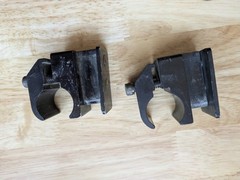 Wheelchair Armrest Receiver Pair for Tilite 1″ Frame Aero T TR TRA Twist C26