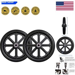 Smooth Rolling 8″ Wheelchair Caster Wheel – Perfect for Indoor & Outdoor Use