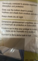Priva Waterproof Mattress Sheet Protector kids Adult 34×52 in white quilted NEW!