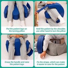 U-Shaped Turning Pillow, Patient Turning Device after Surgery, Big Size 20.6″