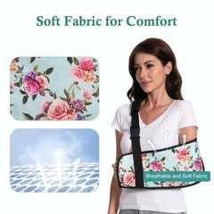 Arm Sling for Broken Arm Torn Rotator Cuff Shoulder Elbow Wrist injury Printe…