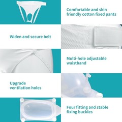 Wearable Urinary Drainage Bag for Men,Reusable Urine Colle,Urinary Drainage Bag