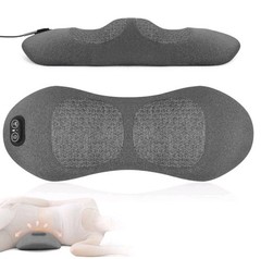 3-in-1 Back Massager with Heat & Vibration- Smooth Spine Triple Fusion Lumbar