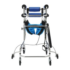 Adjustable Adult Standing Walker 8-Wheels Walking Aid for Patients and elder