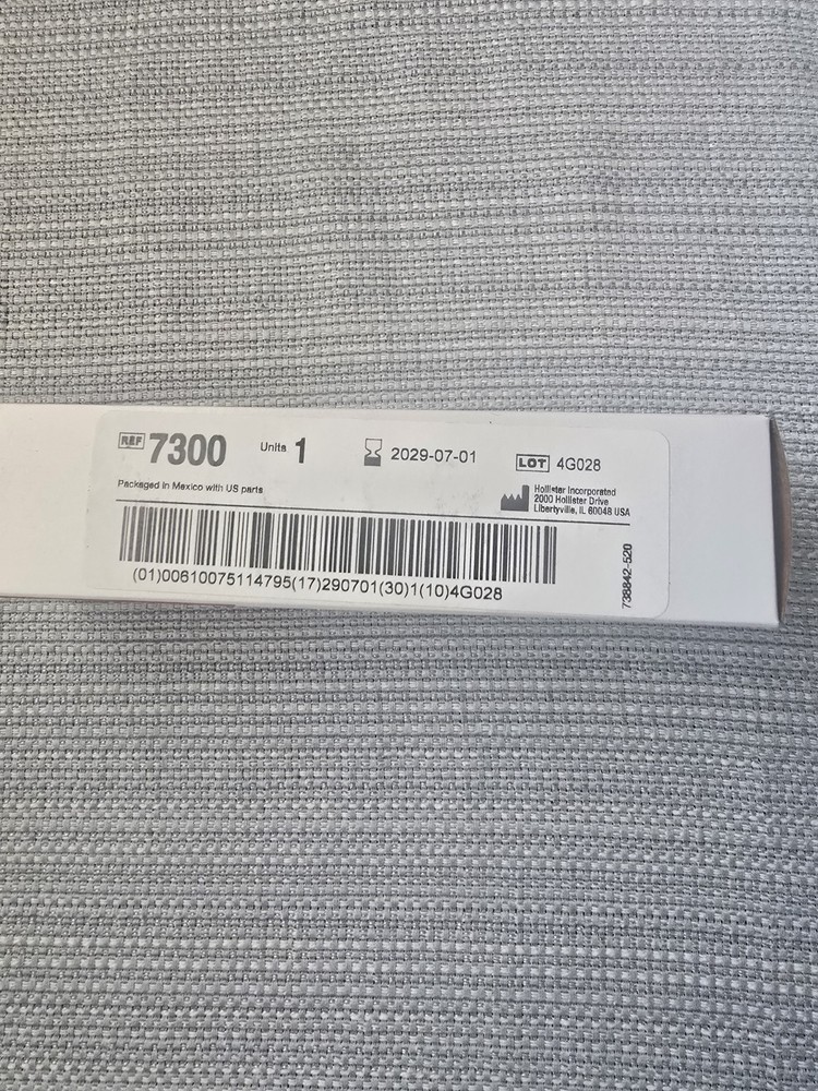Hollister Adapt Ostomy Belt #7300 Medium Single Unit