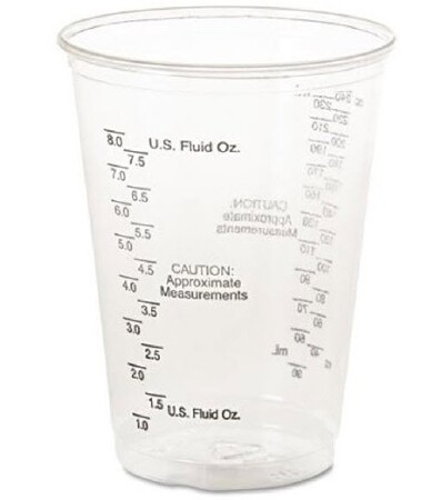 Solo Ultra Clear Drinking Cup 10 oz. Clear Polyethylene 50/Sleeve -2 Pack