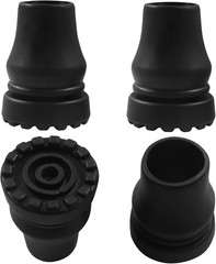 4Pcs Cane Tips 3/4 Inch Heavy Duty Rubber Cane Tips Anti Slip TPR Replacement…