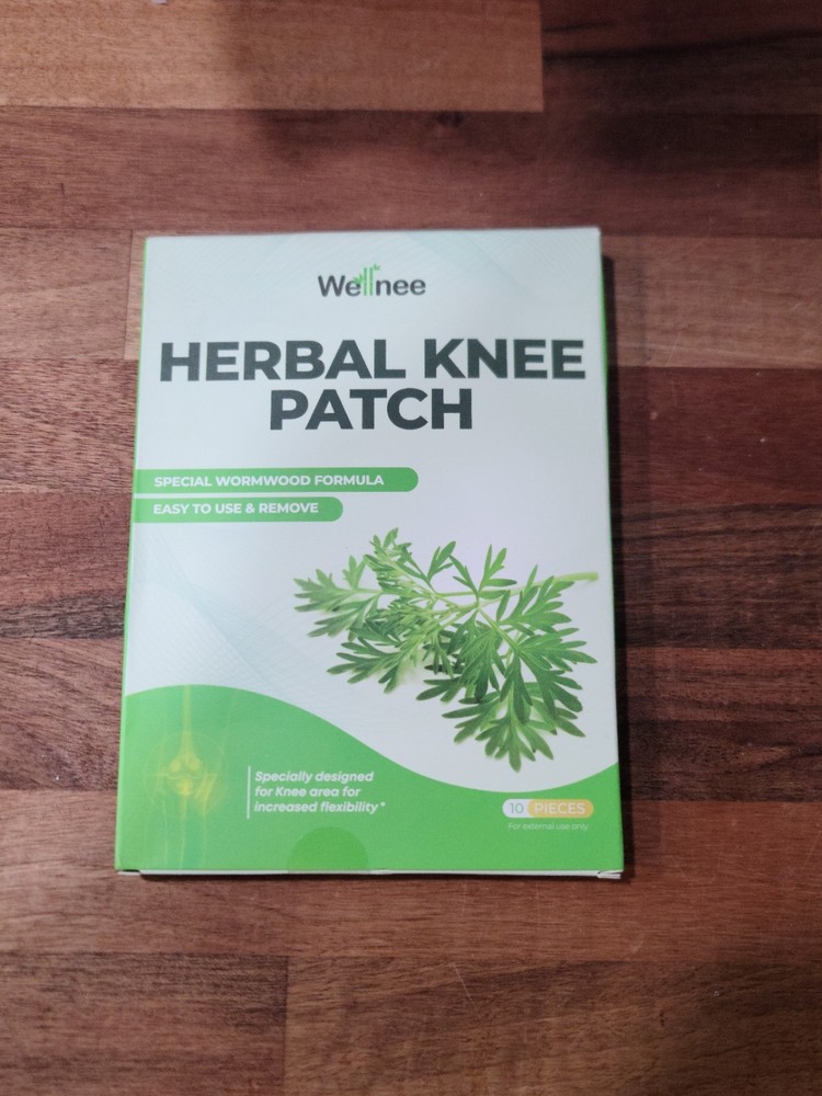 Wellnee Original HERBAL KNEE PATCH 10-PCS/NEW.