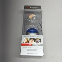 RCA Symphonix RPSA10 Personal Sound Amplifier BTE Rechargeable Noise Reduction