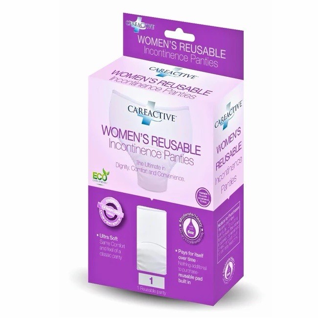 Careactive Reusable Incontinence Panties Size large