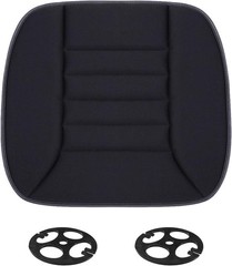 Car Seat Cushion Pad, Memory Foam Automotive Butt Cushion with Non-Slip Black
