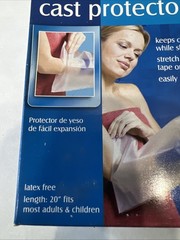 Carex E-Z Stretch Cast Protector, Arm (1) P205-00 Latex Free Reusable 20” Long