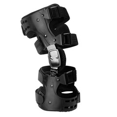 Post Op Hinged Knee Brace ROM Adjustable Orthopedic Support Right Leg Adult