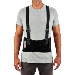 Ergodyne ProFlex 1650 Back Support Belt, 7.5″ 2X-Large (Pack of 1), Black