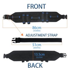 Gait Belts Transfer Belt for Seniors with 7 Handles, Gate Belt for Elderly Lift