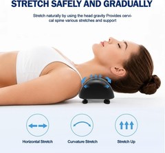 Neck Stretcher for Pain Relief Cervical Traction Device Pillow TMJ & Neck Hump
