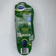 Dr Scholls Sport Massaging Gel Advanced Shoe Insoles Womens Size 6-10 Athletic