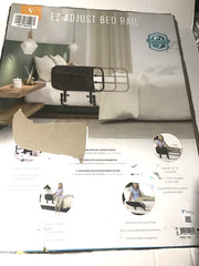 Bed Rail Stander EZ Adjust Model #8000 Adjustable Senior Bed Assist Grab Bar New