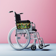 Wheelchair organizer waterproof accessories with dino prin+ pill box as a gift