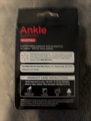 EQUATE ANKLE SUPPORT One Size. New In Box