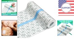 Transparent Adhesive Film Dressing – 8 x 197 Inches for Surgical Wounds