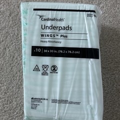 Wings Plus Underpad Heavy Absorbency 30X30″ 100 ct