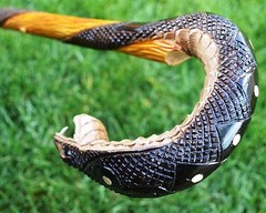 COBRA Hand Carvin Canes Walking Sticks Wooden Unique Handmade Cane Vintage Gift