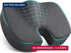 TushGuard Seat Cushion – Memory Foam Sitting Pillow for Office Chair, Car Seat,