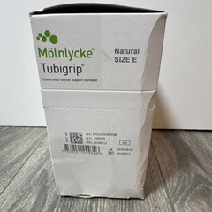Molnlycke Tubigrip Elasticated Support Tubular Bandage Beige Size E 10m