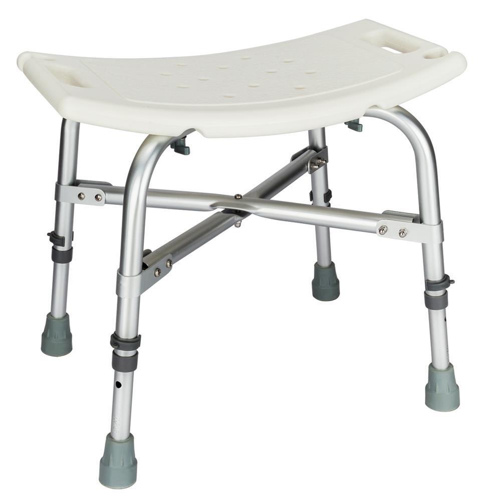 Adjustable Height Bath and Shower Chair Bariatric Shower Seat Capacity 450 lbs