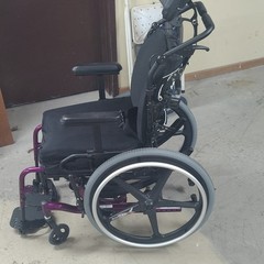 Ki Mobility Manual Wheelchair Reclining Backrest Elevating Swing-Away Legrests.