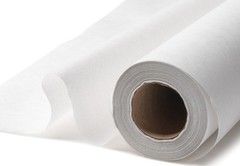 Exam Table Paper – 18“x125’ Disposable Standard White Textured Crepe Medical…
