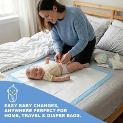 FPN 200 Disposable Underpads 24“x 24″ Pee Pad ULTRA Absorbent Bed Incontinence